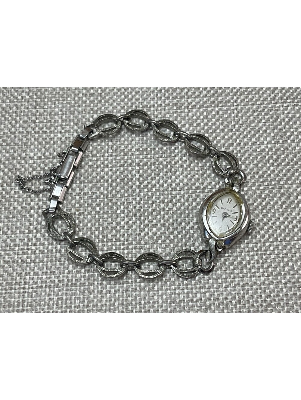 VTG Benrus 1960's Ladies Wrist Watch Wind Up 1/20 10k Band